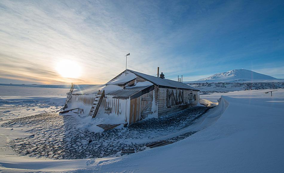 Kapitän Scotts Hütte bei Cape Evans. Foto: Alasdair Turner