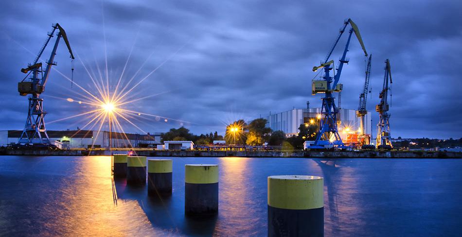 Die Nordic Yards Werft in Wismar.